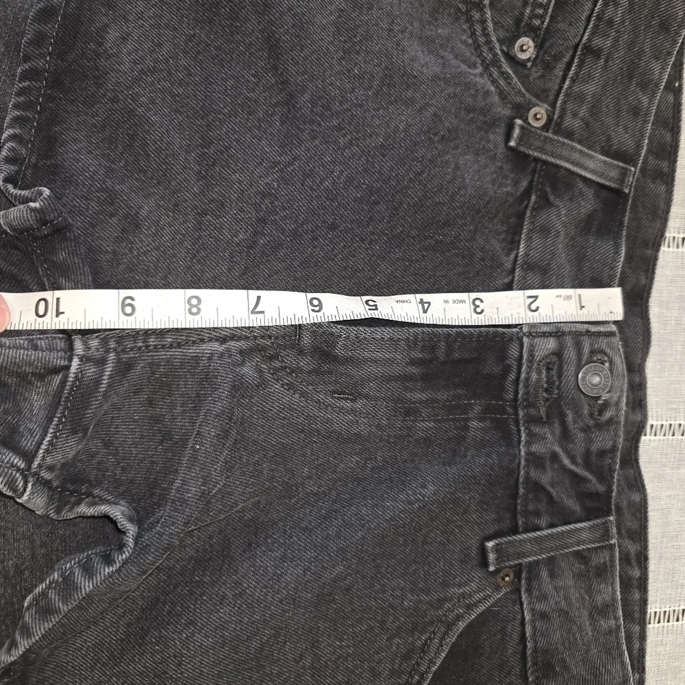 Levi's Black Denim Jean Shorts